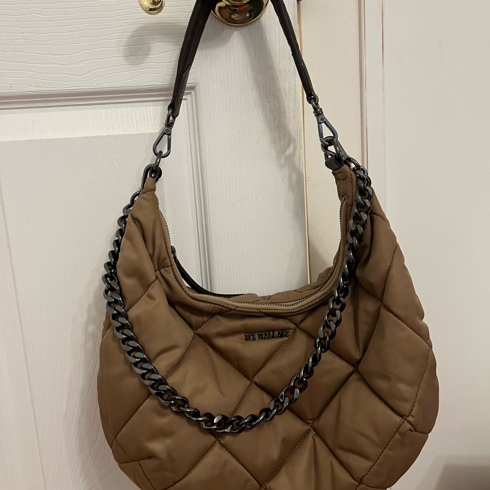 MZ Wallace quilted Madison shoulder bag
